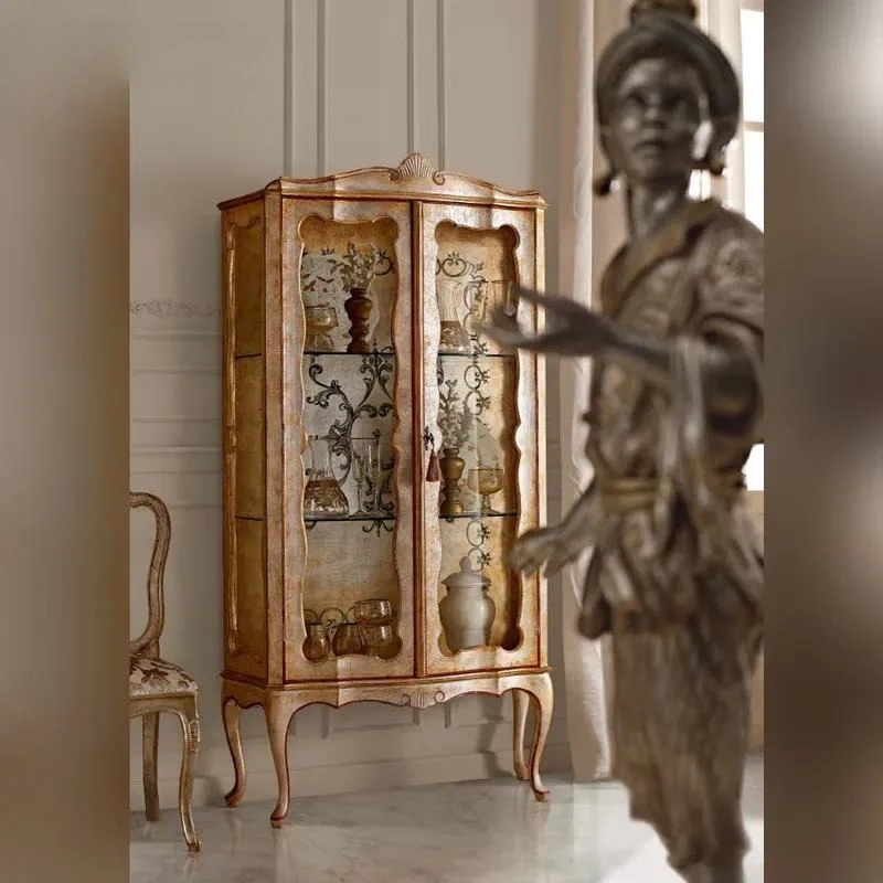 High-end black Moore floor lamp  villa exquisite retro lighting room lighting European decorative floor lamp