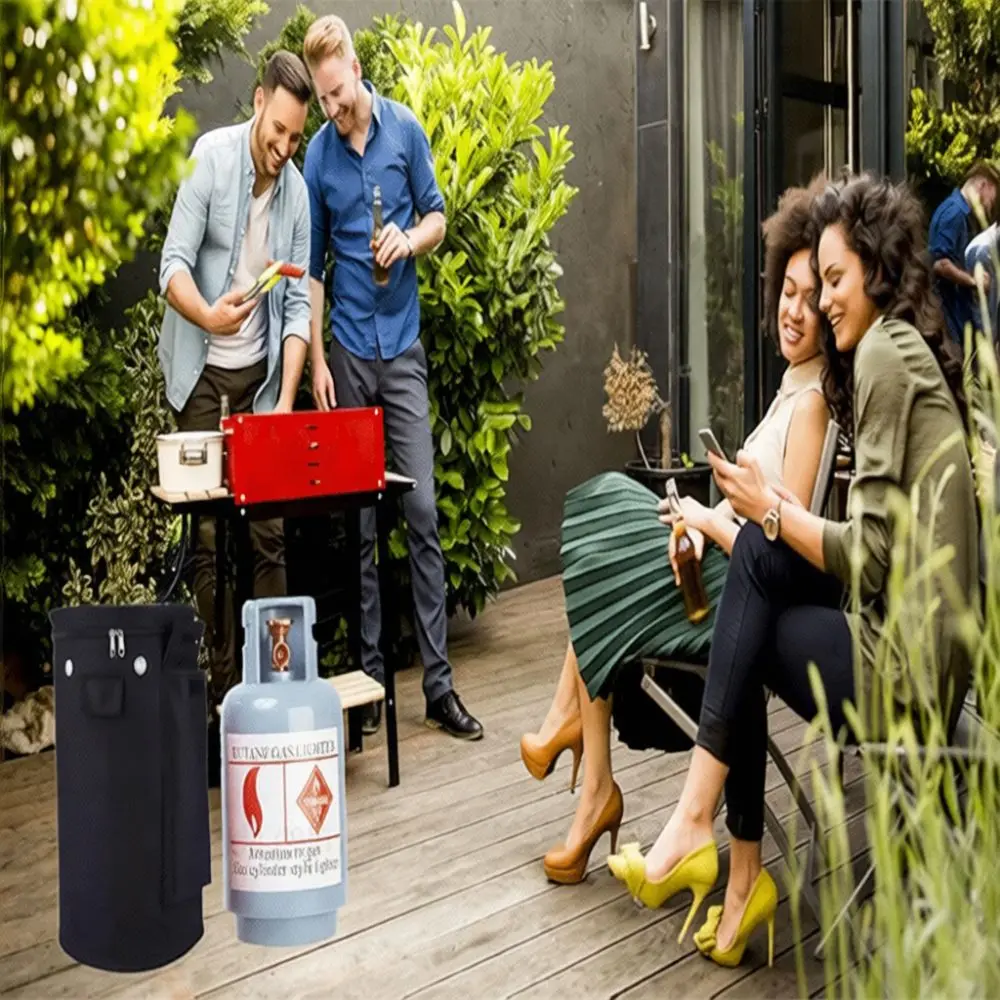 Heavy Duty Tank Cover Oxford Fabric Protective Shield Outdoor BBQ Gas Cylinder Case Waterproof Breathable Storage