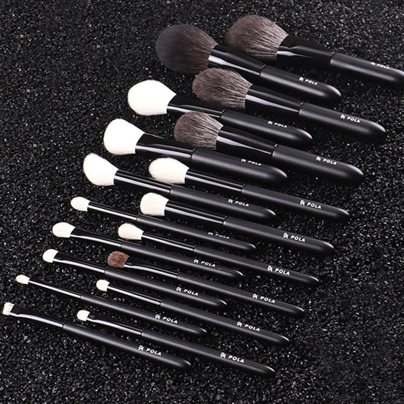 1 pc Pro Animal hair Makeup brushes Powder contour Blusher Make up brush Highlight Bronzer exquisite Professional