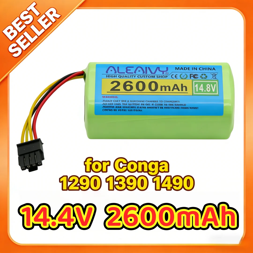 

Сменный аккумулятор 14,4 В 3500 мАч 4S1P для серии Conga 1290-1590 и роботов-пылесосов Proscenic 780T 790T 18650 Power Cell