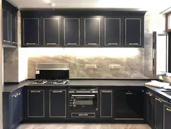 Wooden Kitchen With Large Storage Kitchen Full Set