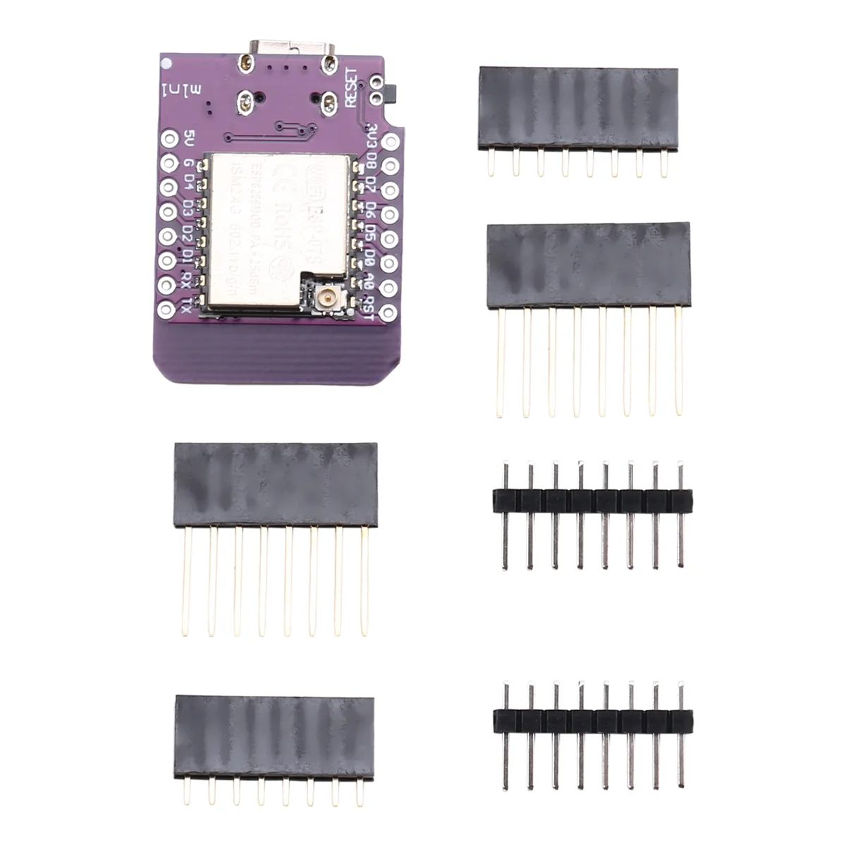 Efficiente scheda di sviluppo MINI ESP8266 D1 - Modulo wireless, MINI D1 ESP-07S