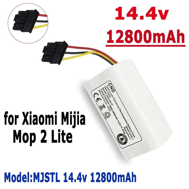 

Original Battery Pack Parts for Xiaomi Mijia Mop 2 Lite Robot Vacuum Cleaner Parts MJSTL New Battery Replacement