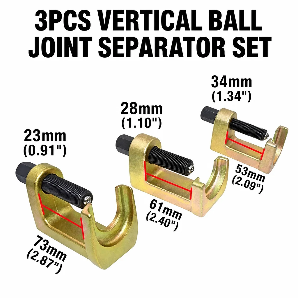 Suitable for Volkswagen, Audi, Mercedes Benz Special Tool T10187 European Standard Vertical Tie Rod Ball Joint Extractor