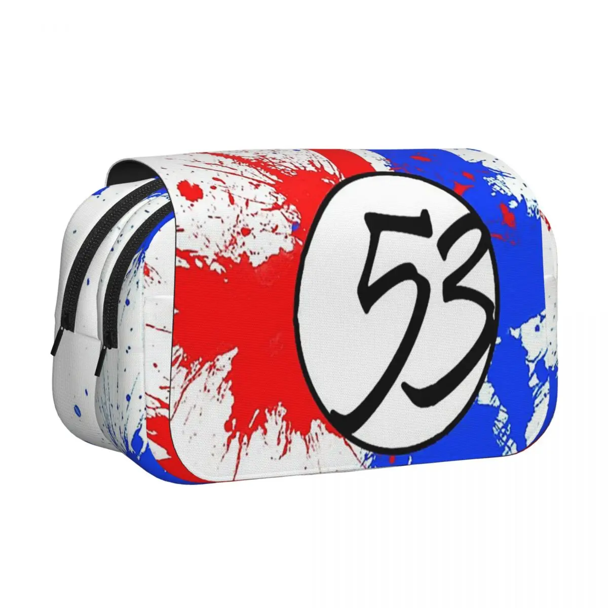 Herbie NumberPencil Cases Pen Holder Hard Shell Leather Large Storage Pen Box Pencil Bag for Boy Girl Gifts