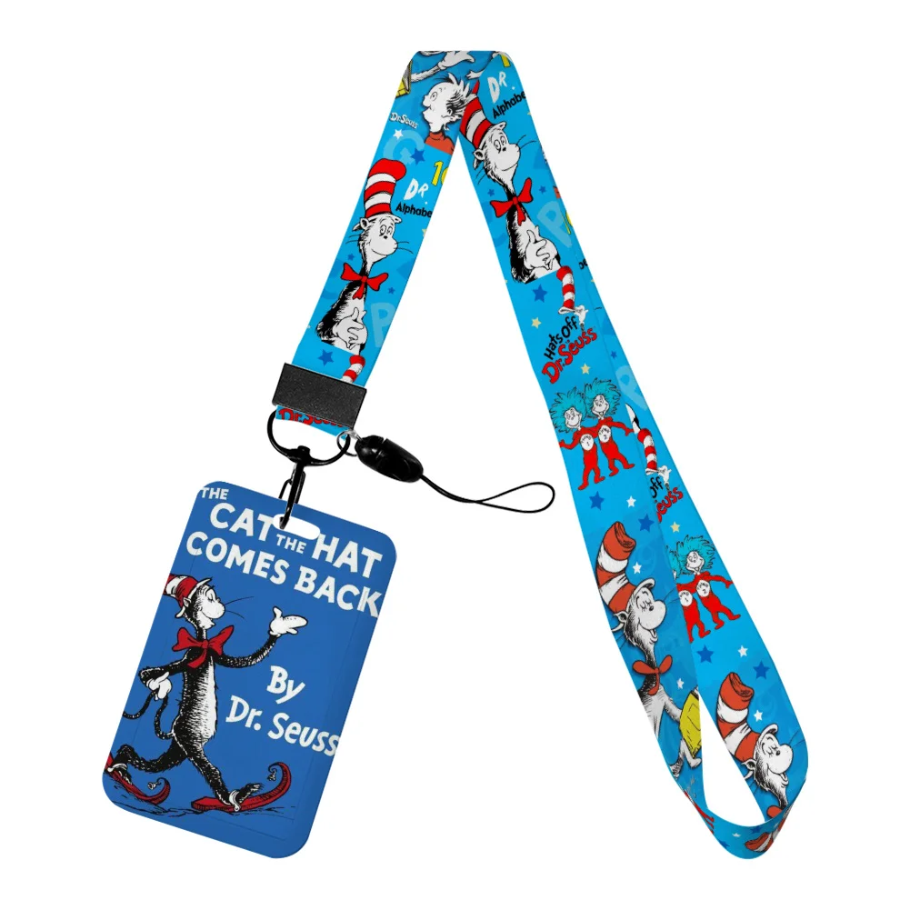 Tempat Kartu Desain Topi Kucin - Lanyard Badge Holder ulasan dan harga