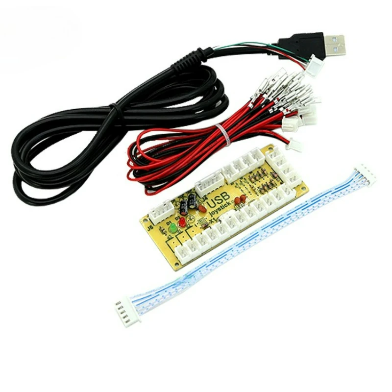 

PC Game Joystick Control Board USB DIY Arcade Stick Circuit Coin Operated Games