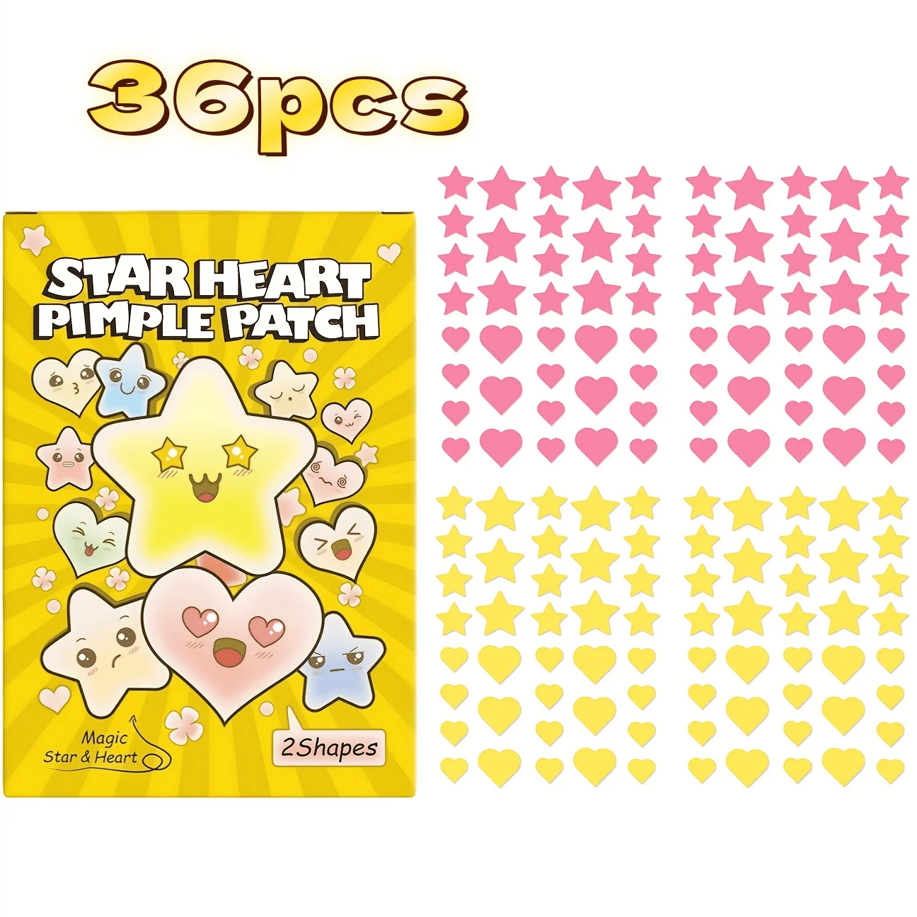 

36pcs Count Acne Patch, Covers Pimple And Acne, Acne Pimple Patch for Covering Zits And Blemishes,.