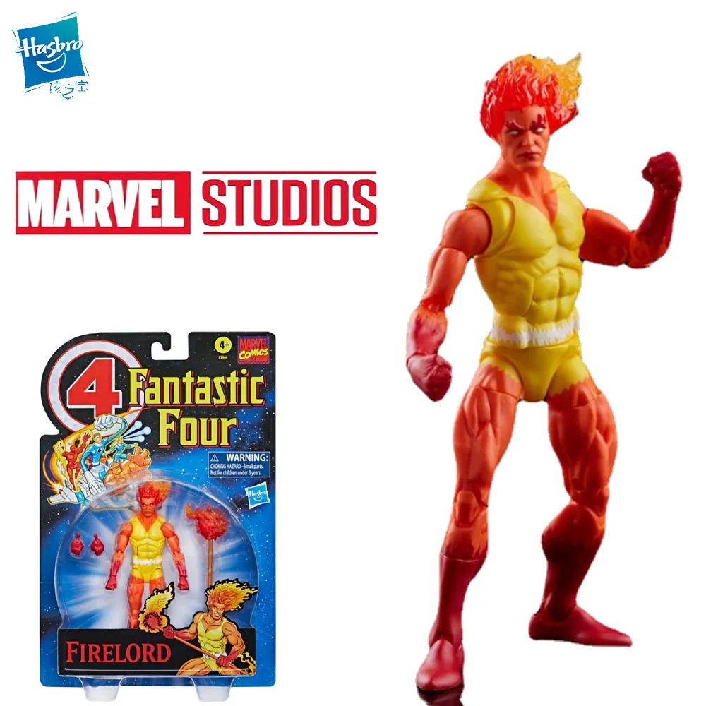 

Hasbro Marvel Legends Fantastic Four Fire Lord 6 Inches16Cm Original Action Figure Toys for Boys Kids Children Collectible Gifts