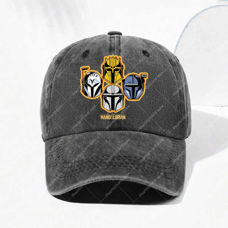 Adult Vintage Washed Hat Summer Casual Accessories Anime Star Wars Fashion Baseball Cap Women Men Cute Sunbonnet Birthday Gifts - view 3