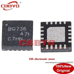 5pcs 100% New BQ728 BQ735 BQ738H BQ736 BQ715 BQ726 BQ24728 BQ24735 BQ24738H BQ24736 QFN-20