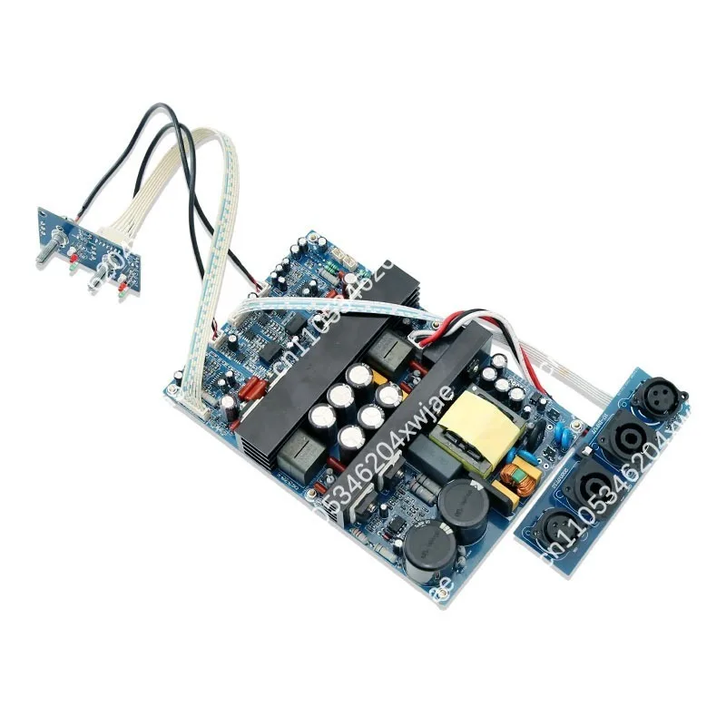 

IRS2092 high-power HIFI fever, two-channel digital class D power amplifier board 500W + 500W super LM3886