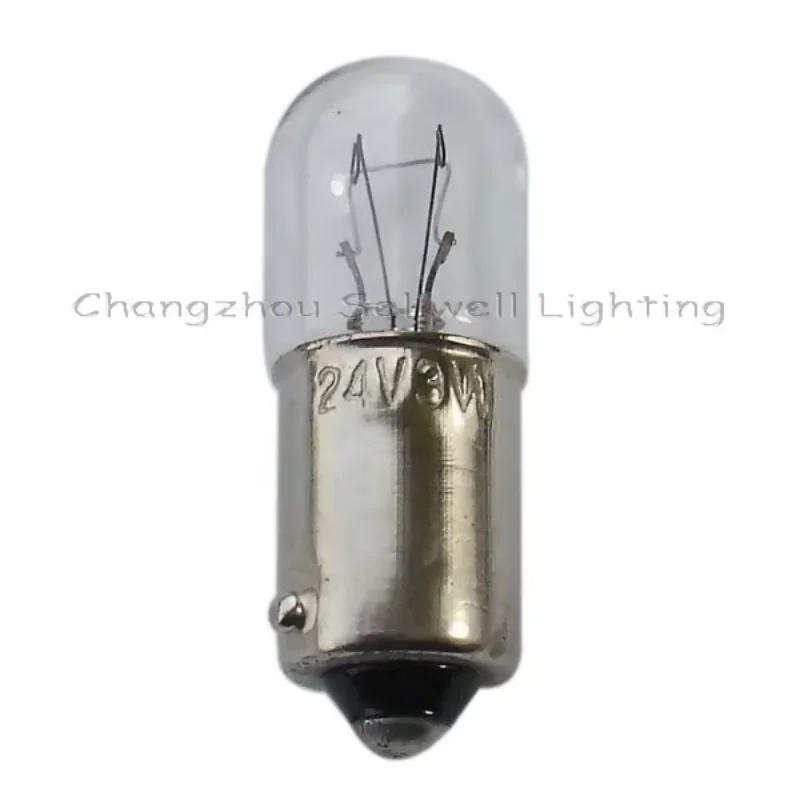 Miniature Lamp Bulbs Lighting Ba9s T10x28 24v 3w Ce A089 2025-03