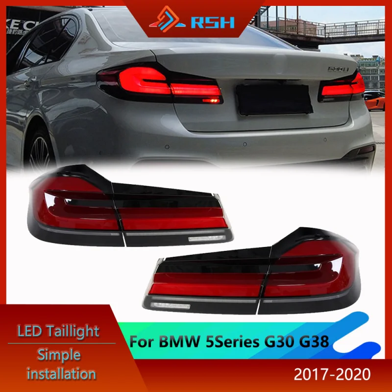 

For BMW 5 Series G30 G38 Taillight Assembly 2018-2020 Models LED Reverse Light Brake Light Taillight Plug And Play Accessories