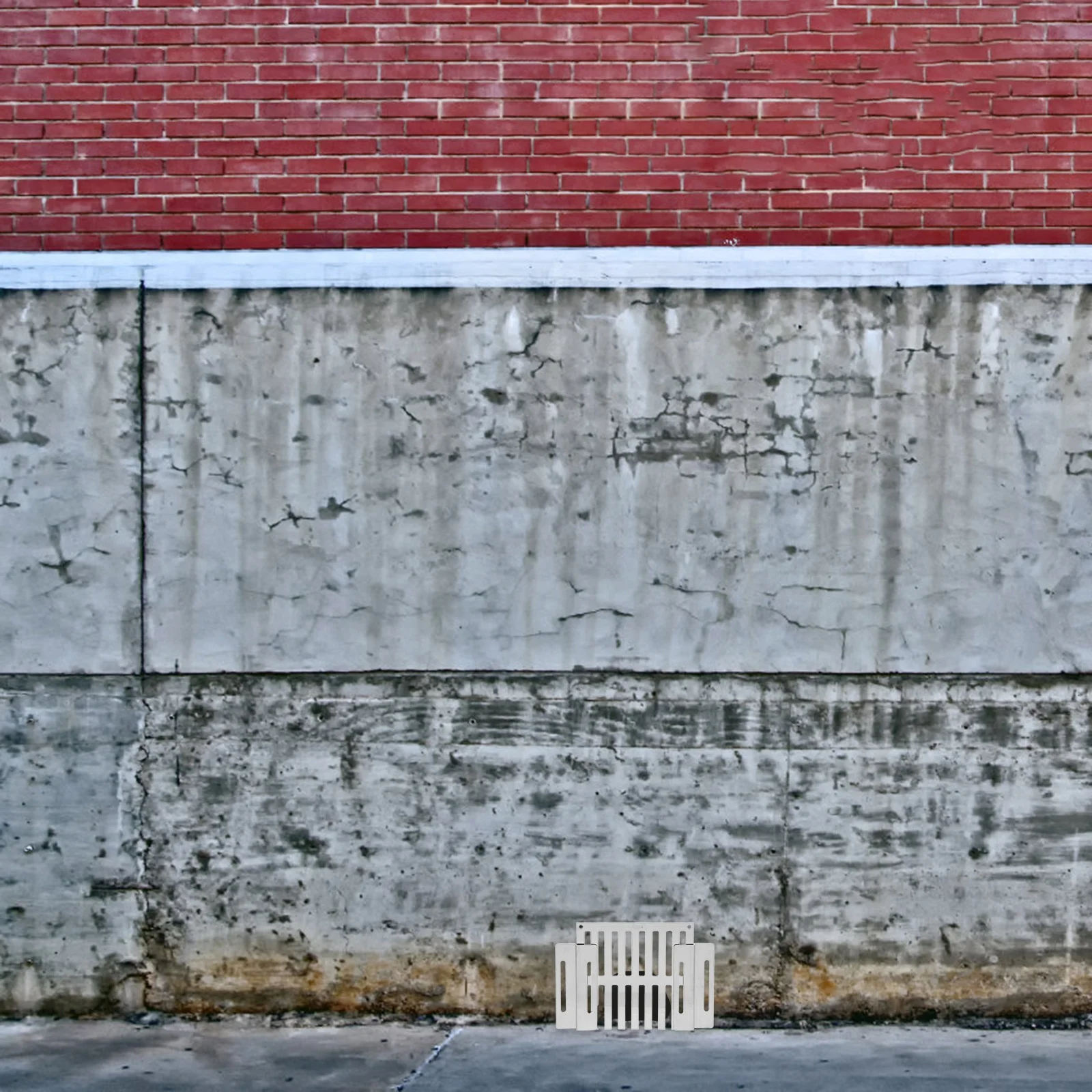 الفولاذ المقاوم للصدأ الطابق استنزاف 12.5X12.5Cm في الهواء الطلق مربع صر الجانب جدار جبل الصرف شبكة الثقيلة مانعة لتسرب الماء #3