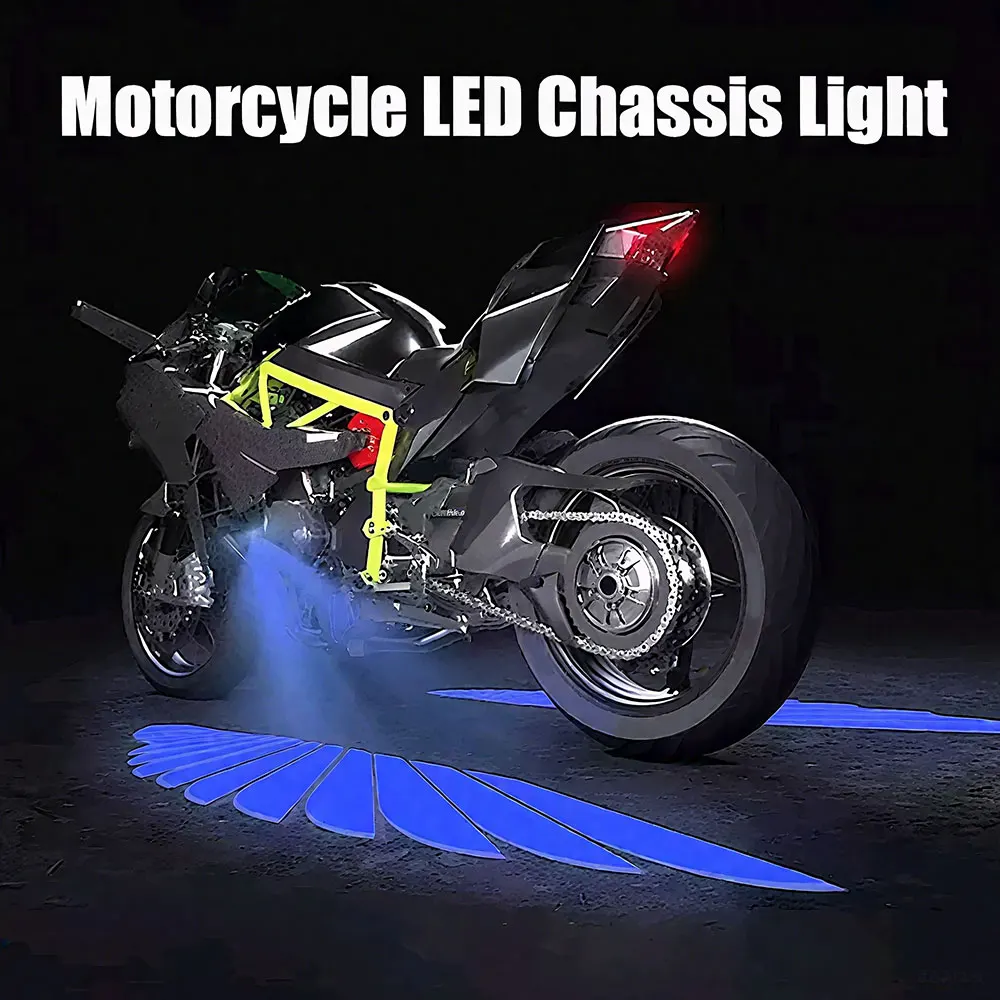 

2 шт., лазерная светодиодная лампа для мотоцикла, крылья ангела, украшение для укладки, проекционная лампа для предотвращения столкновений, сигнальная лампа