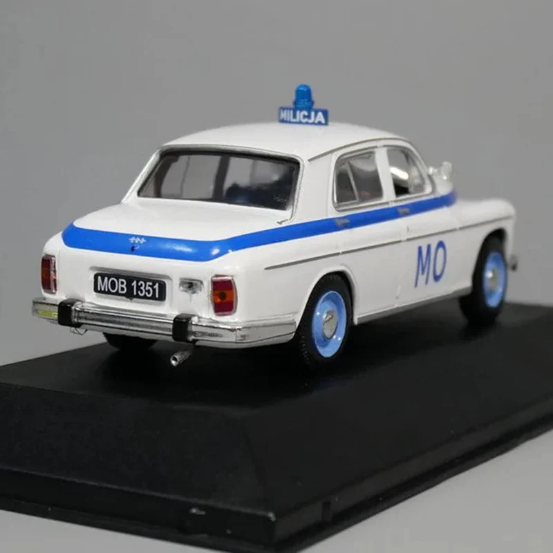 New Diecast 1:43 Warszawa 223 Police Alloy Car Model Adult Classic Collection Static Display Boy Toys