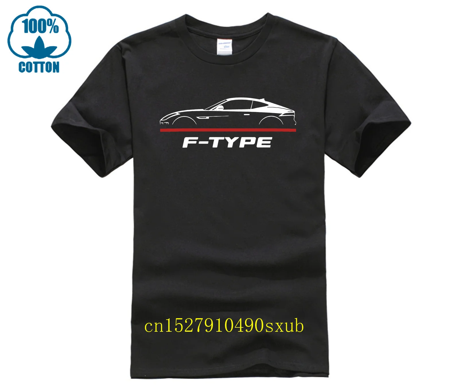 Camiseta Premium para Jaguar F-Type 2013-2020, regalo de cumpleaños para fanáticos del coche, camiseta fresca con cuello redondo para hombre