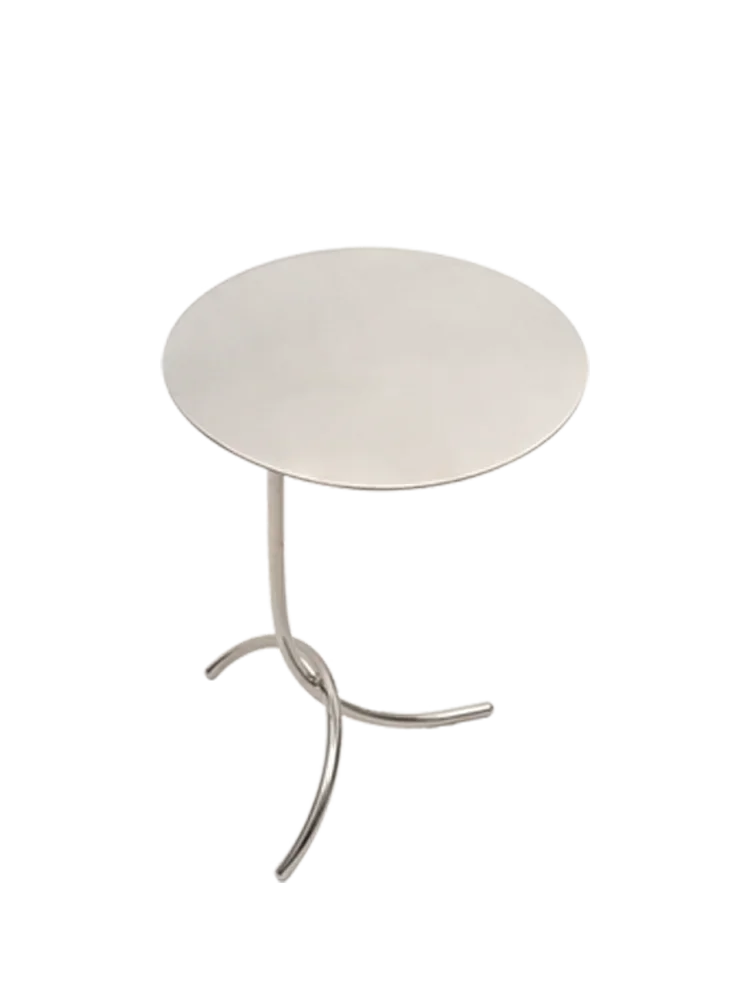 Nordic Metal Edge Table Sofa Activity Corner Table Light Luxury and Simple Stainless Steel Coffee Table