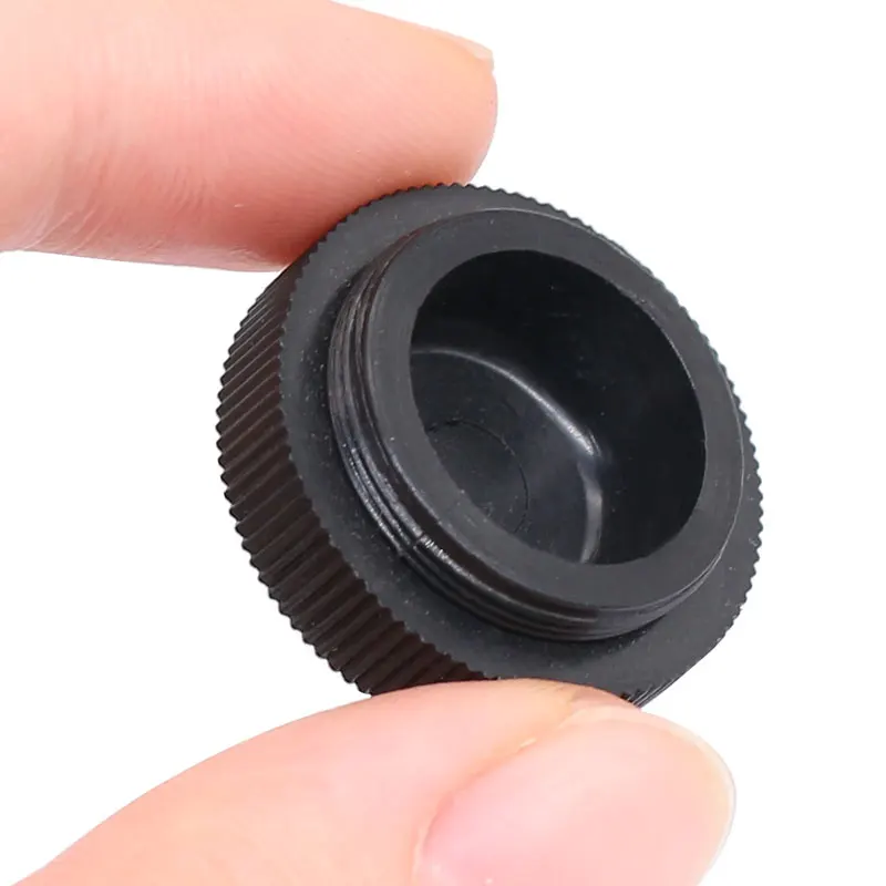 RMS Standard Objective Threaded Dust Cover Microscope Objective Dust Cover RMS Screw Cover Plastic Microscope Objective Cover