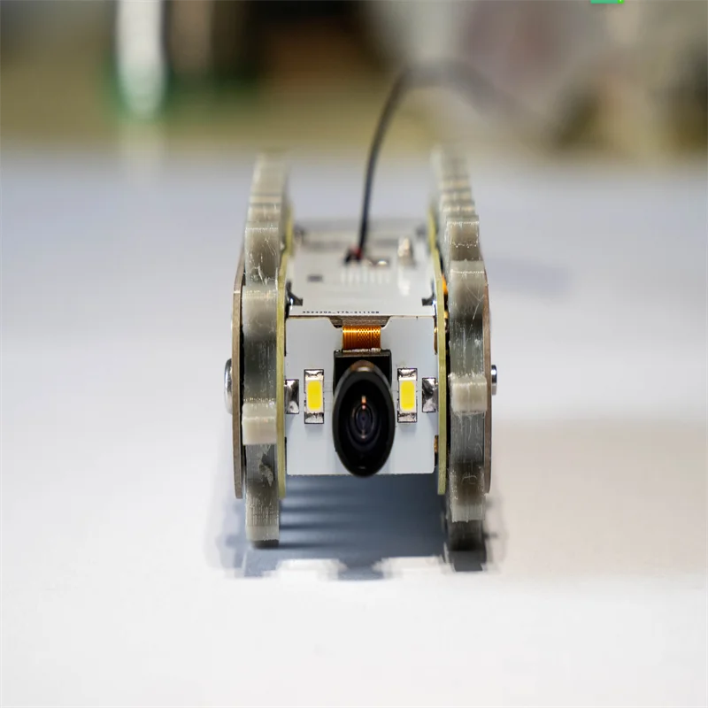 Esp32 Zdalnie sterowany model czołgu Metalowe podwozie Ciągnik gąsienicowy Balance Uchwyt samochodowy Podwozie robota ciężarowego do Wifi RC Scout Robot Car