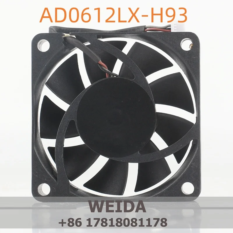 

Новый оригинальный вентилятор ADDA 24V 48V 6015 60X60X15MM 6CM 3-проводной для проектора BenQ, тихий, с большим воздушным потоком, AD0612LX-H93, охлаждающий вентилятор DC 12V 0.13A