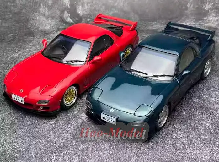 

Модель автомобиля Solido 1/18 для Mazda RX7 FD RS 1994 из сплава, имитация машины для мальчиков, подарок на день рождения, украшения для дисплея, красный/зеленый