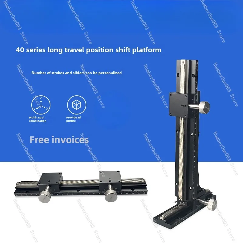 X/Z axis manual vertical lift sliding table precision fine adjustment optical displacement platform gear dovetail sliding table