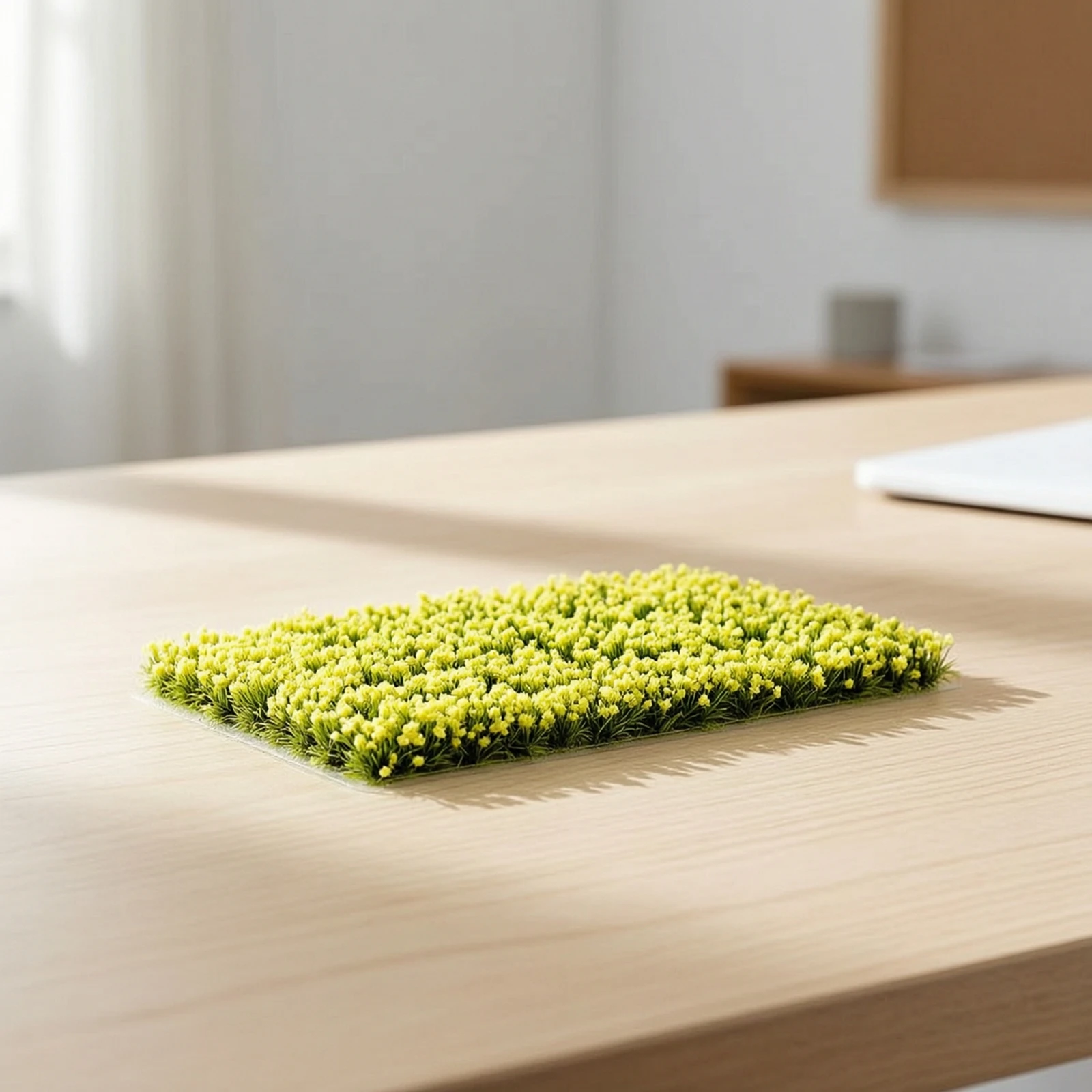 Scenery Mat with Flowers Artificial Miniature Flower Cluster Flower Tufts Lightweight Miniature Flowers Flexible for Modelers