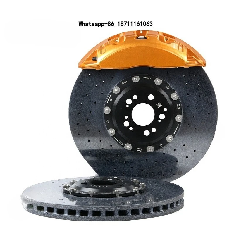 New Condition G63 Upgrade Accessories Carbon Ceramic Brake Disc 6 Piston 20 Inch Car Brake Caliper Kit Actros