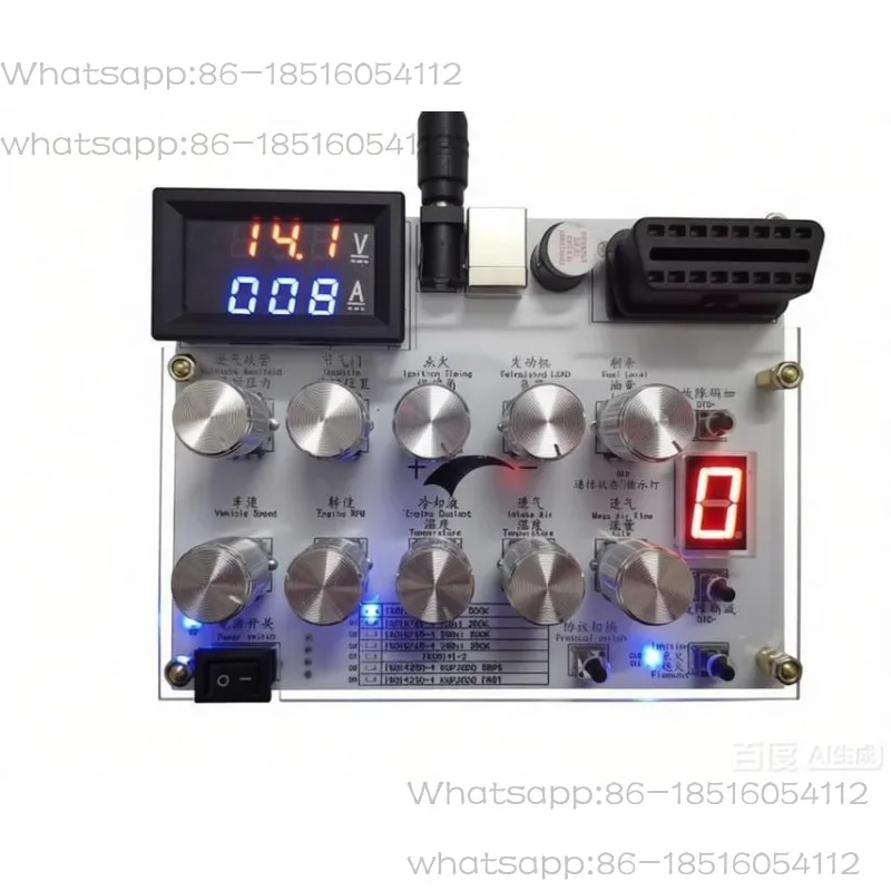 English Version Automotive ECU Simulator /OBD Simulator /J1939/OBD II/ELM327 Development Test /CAN Customization 5-SAE-J1939