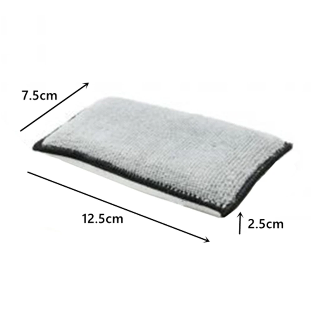 12PCS Car Detailing Sponge Car Interior Cleaning Wash Pad Soft Absorbent Detailing Scrub Pad No Scratch Scrubbing Suede Sponge