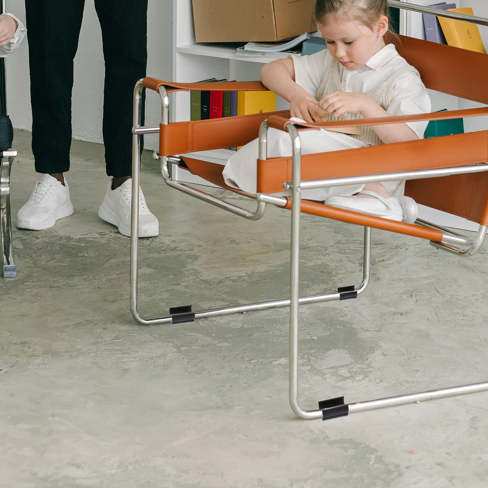 

10Pcs U-Shaped Chair Foot Pads Felt Furniture Protectors Anti-Scratch Noise Reduction Furniture Pads for Hardwood Floors