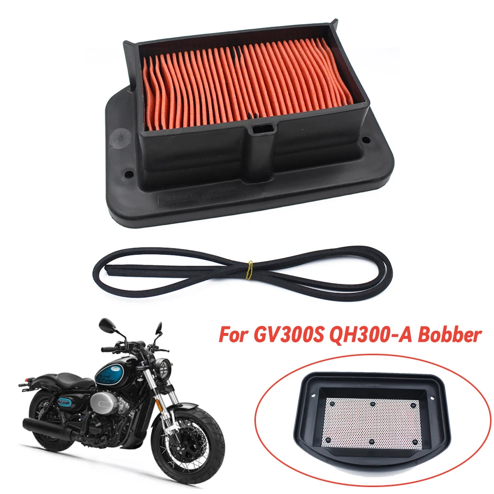 

Motorcycle Engine Air Intake Filter Cleaner Motorbike Air Filter Element For Hyosung GV300S GV 300 S QH300-A Bobber