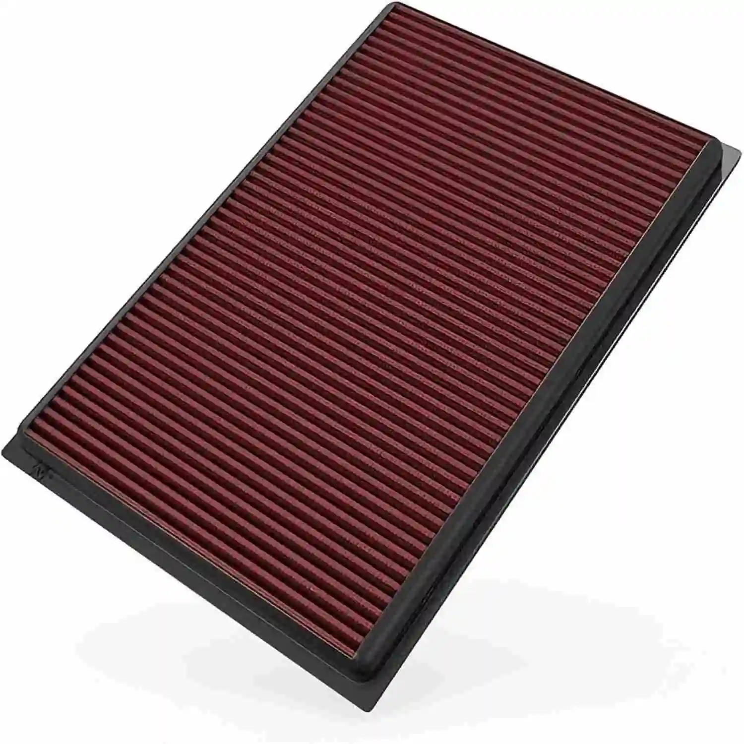 

33-2384 Engine Air Filter: Reusable, Clean Every 75,000 Miles, Washable, Replacement Car Air Filter: Compatible 2003-2018 Audi/V