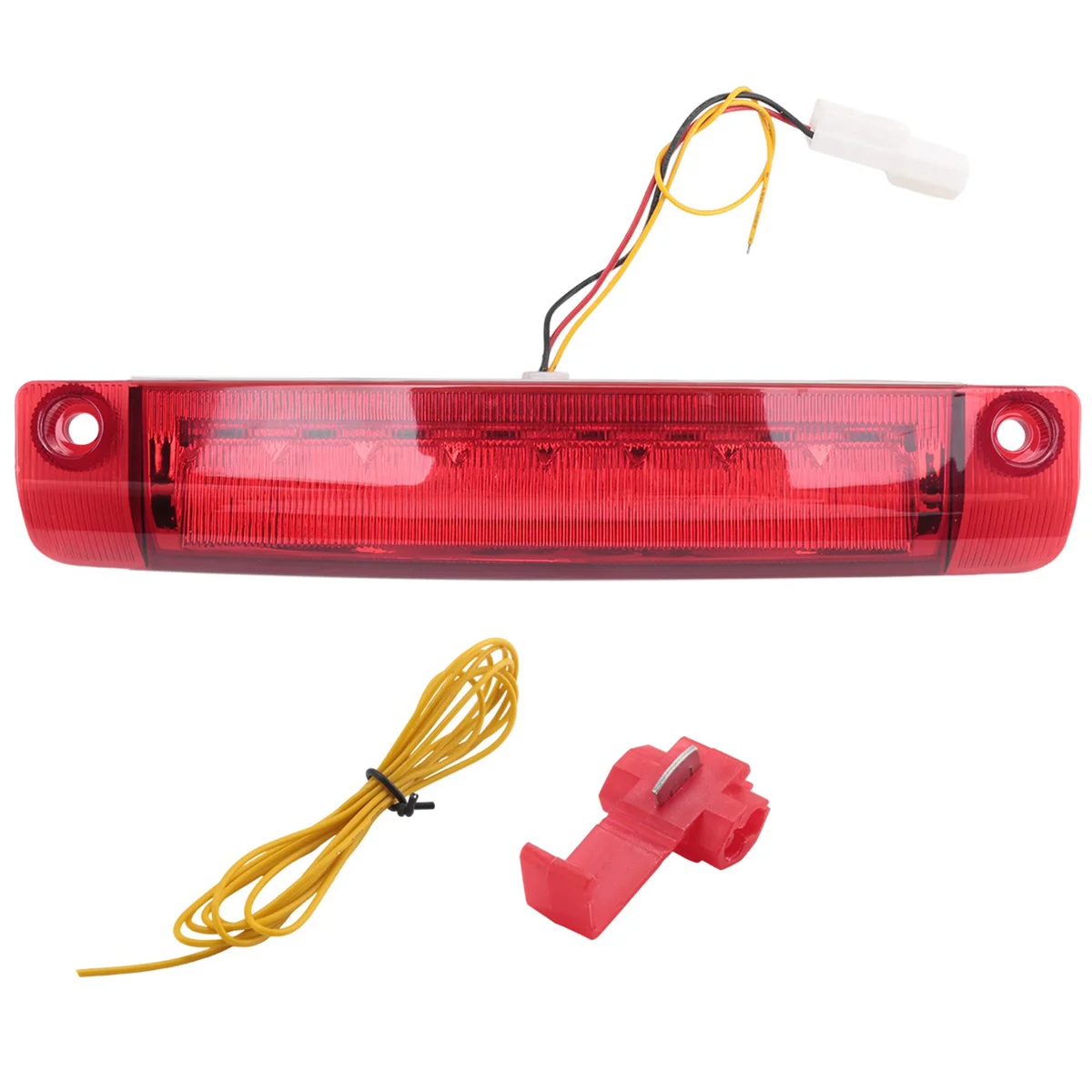 Car LED High Mount Rear Third Brake Light Stop Signal Lamp Red Lamp for Toyota Alphard 30 Series Red