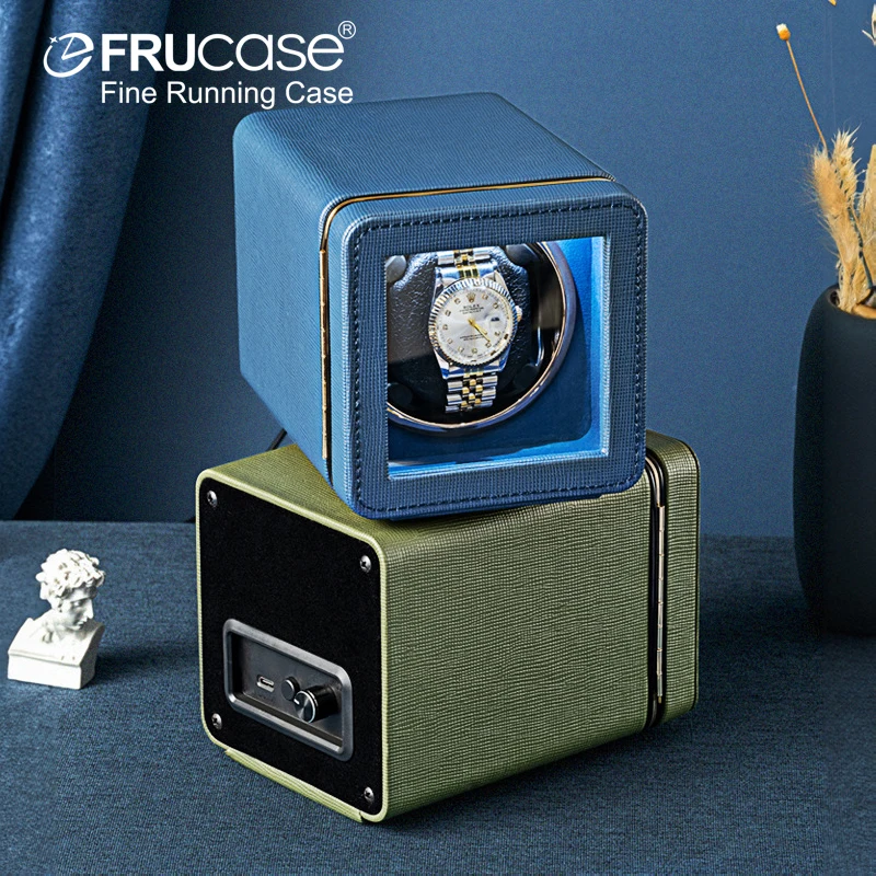 FRUCASE Single Watch Winder For Automatic Watches Automatic Winder Multi-Function 5 Modes Mabuchi Motor