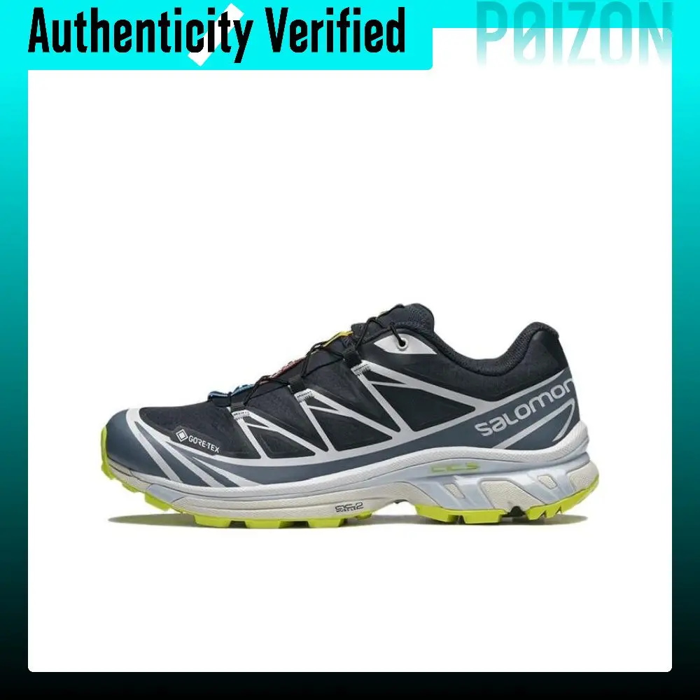 SALOMON XT 6 Mesh Slip Resistant, Waterproof, And Breathable Low top Casual Trail Running Training City Commuting L41741100
