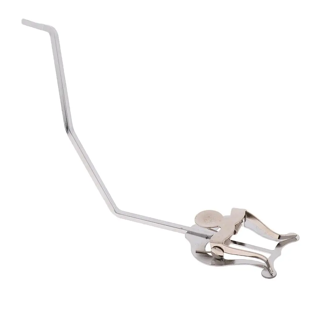 Traveling Music Spectrum Clip Compact Trumpet Lyre Sheet Music Holder Secure Clamp for Marching Band Trumpet Horn