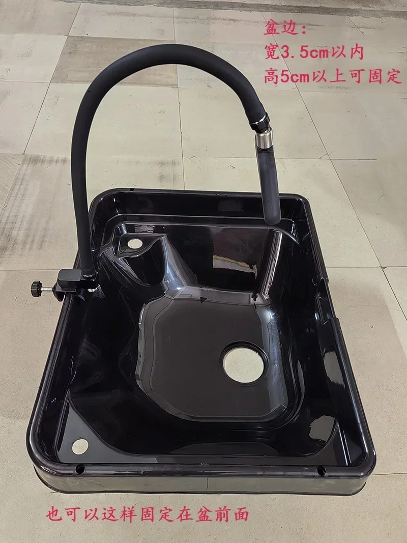 

Hot Sale Hair Salon Shampoo Bed Mobile Boutique Waterfall Water Circulation Head Therapy Device