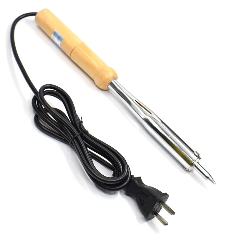 

JF520S wooden handle soldering iron 80W 100W 150W thick head soldering iron high temperature large soldering iron equipment
