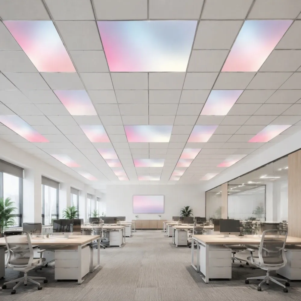 Polyester Fabric Magnetic Lamp Shade Eye-Protective Magnetic Design Lampshade Light-Blocking Neat Decorative Effect