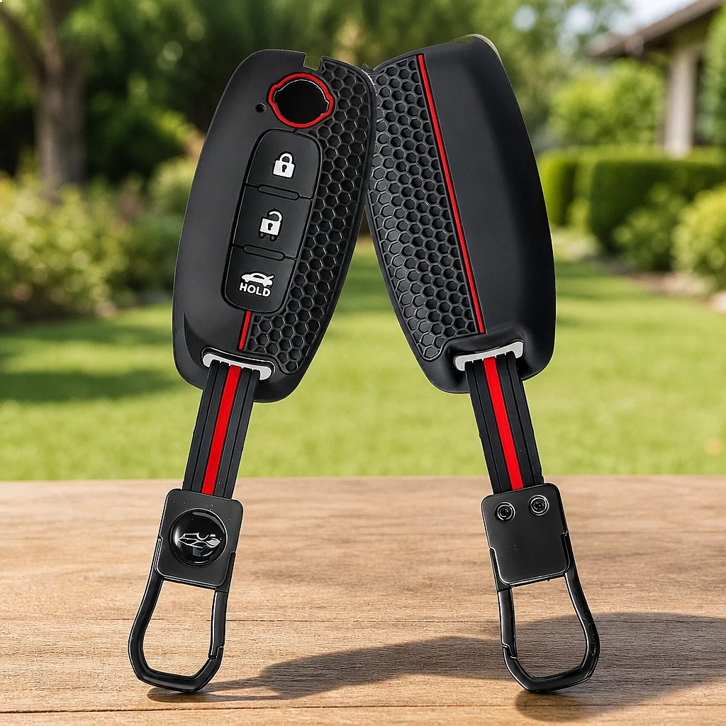 Silicone Car Key Case Cover Holder for Nissan Leaf Juke Micra Qashqai J11 X-Trail T32 Tiida Pathfinder Versa Note Patrol Fob