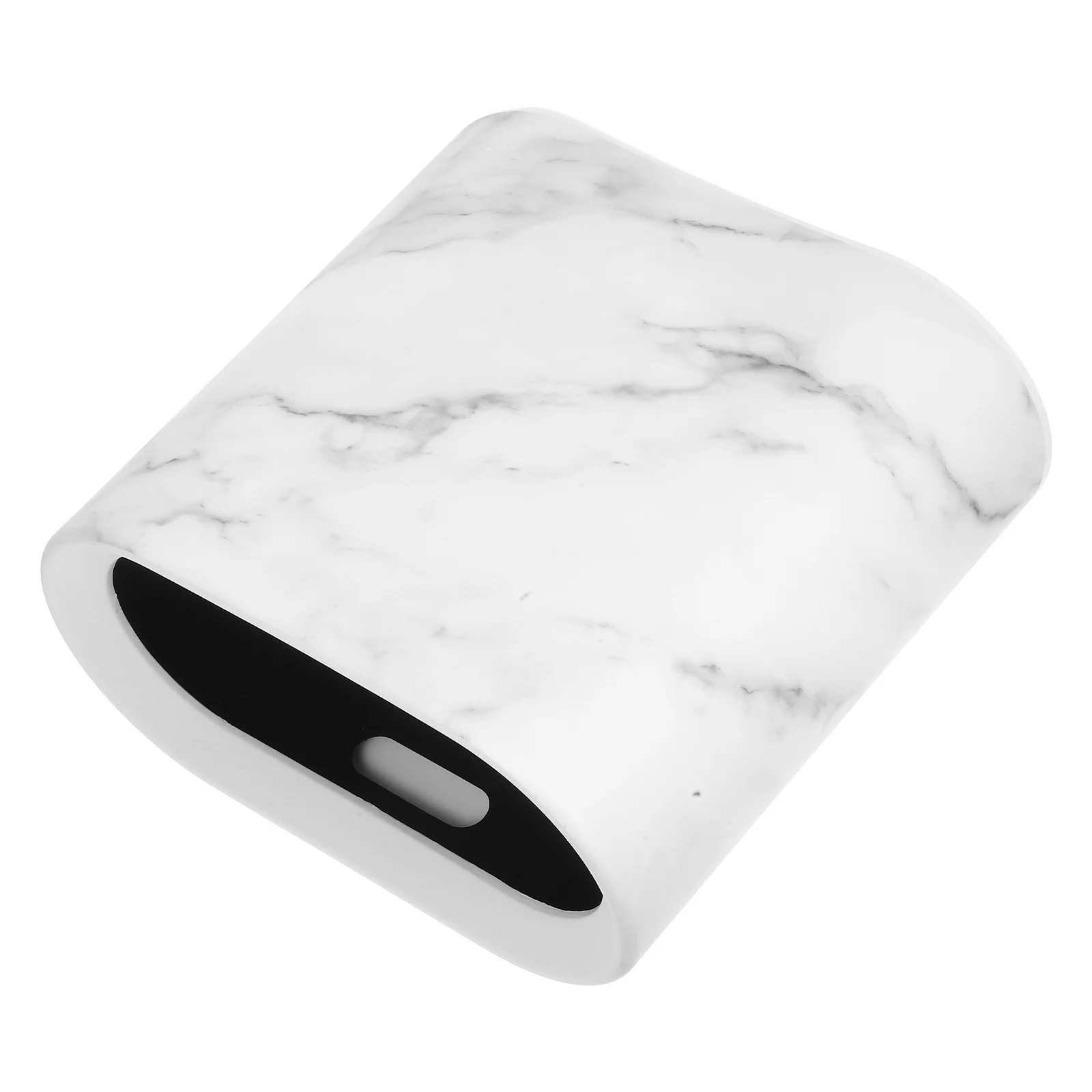 

Convenient Wastebasket Hotel Trash Bin Narrow Garbage Can Delicate Home Trash Bin Bathroom Kitchen Office Indoor Easy to Clean