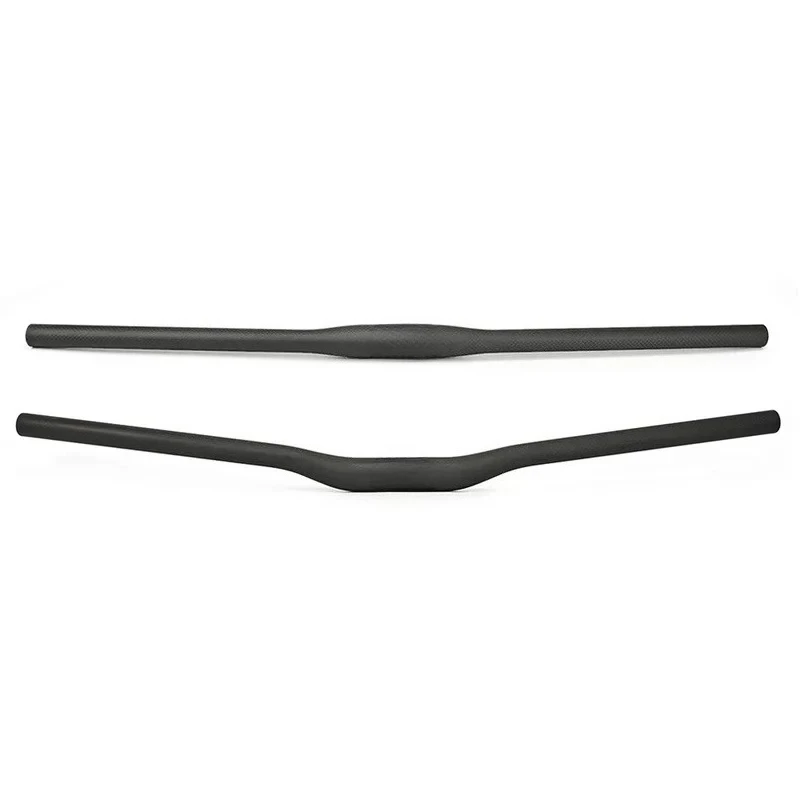 New Full Carbon Fiber Swallow-shaped Straight Handlebar Ultralight XC Cross Country MTB Mountain Bike Bar