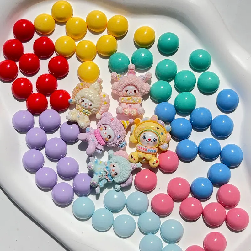 Leuke Kleur Cartoon Clown Stippen Schoen Charmes voor Crocs Decoraties Klompen Pins Tuin Sandalen Slipper Accessoires Meisje Gift