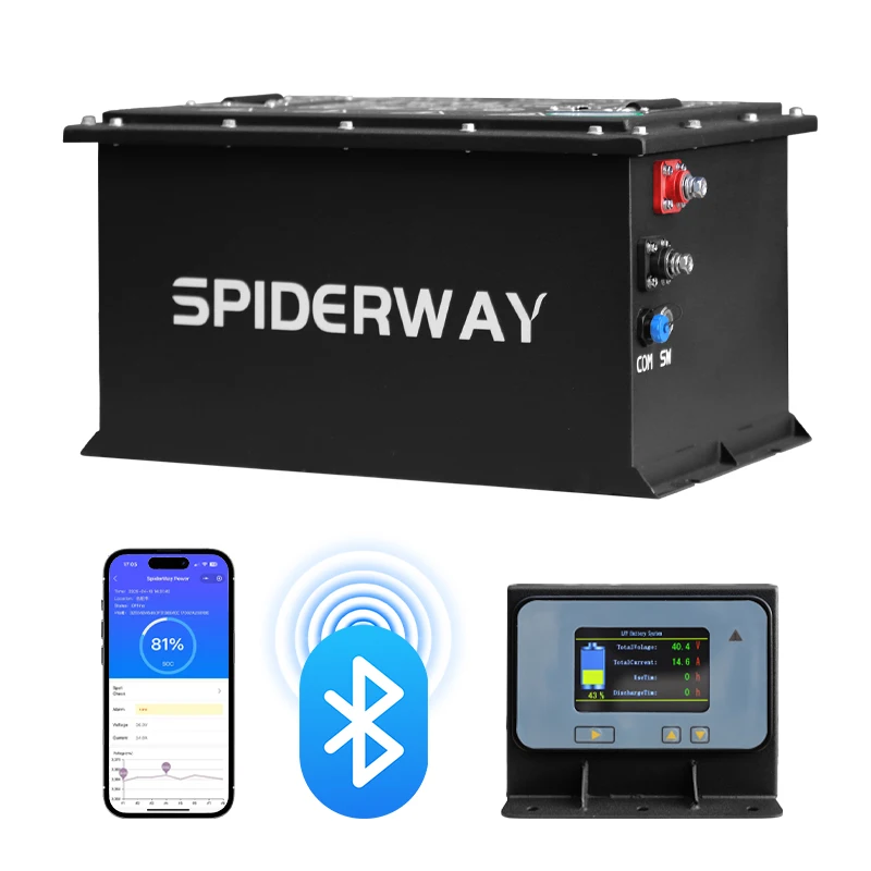 

36V 105Ah Golf Cart LiFePO4 Lithium Battery 200A BMS 10 Years Warranty + Charger