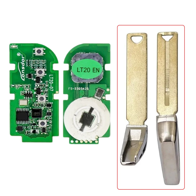 Smart Remote Key Lonsdor LT20-07EN For Lexus RX ES300h ES200 LS500 LS500H 0440 8A AA A9 BA Chip 312/314.3Mhz 433.58/434.42MHz