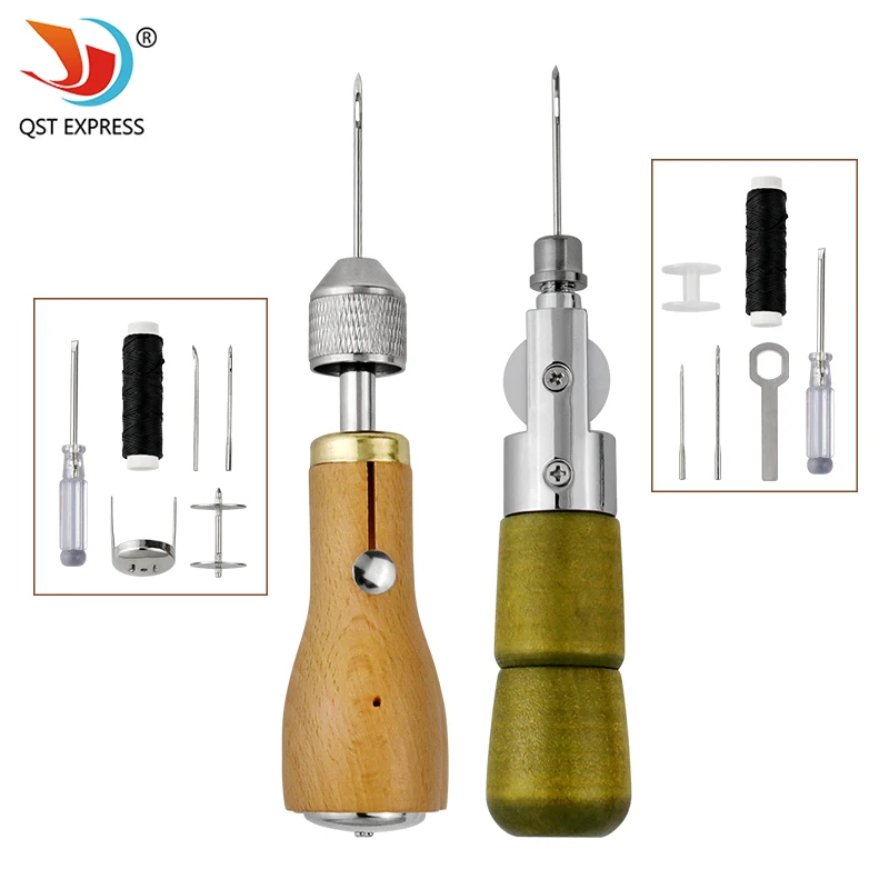 

Leather Sewing Tool Cowhide Leather Carving Sewing Needle Artistic DIY Leather Art Carving Tool Wax Thread Canvas Needle