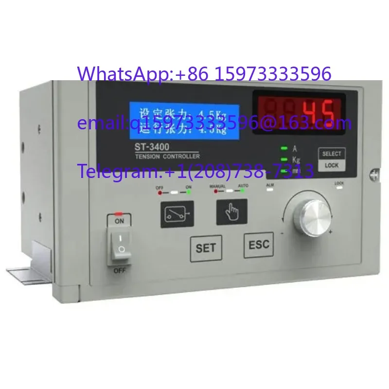 ST-3400 Series Tension Controller LCD/LED Display PID Control for Printing Packaging Textile